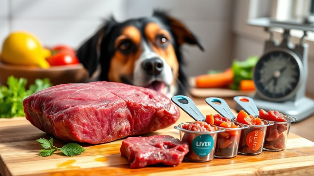 monitor dog s liver intake
