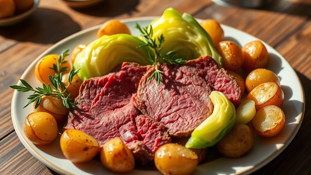 oven cooked corned beef recipe