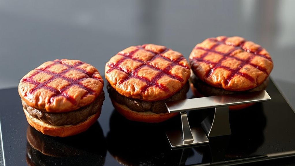 patty size influences calories