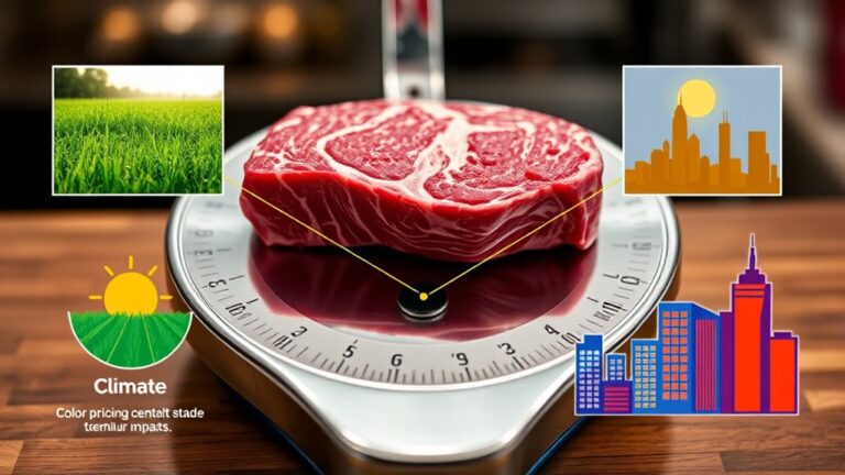 price factors influencing beef