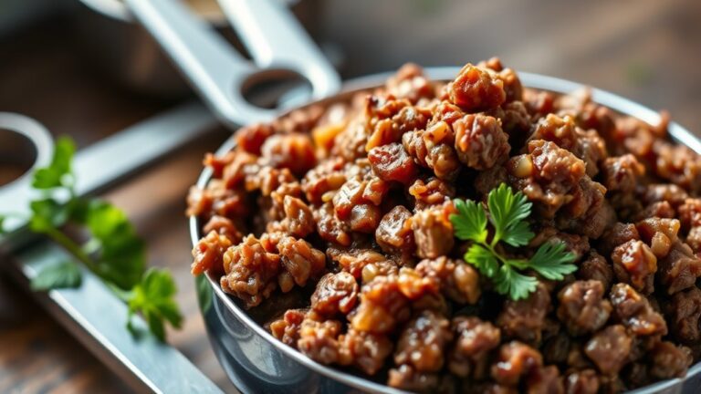 protein content in cooked beef