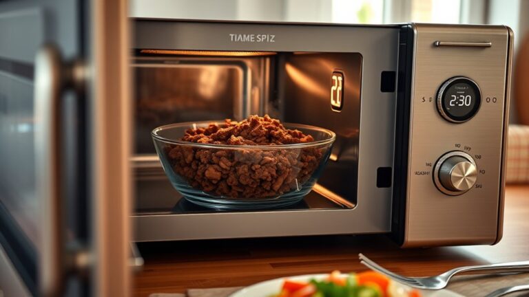 reheat ground beef properly