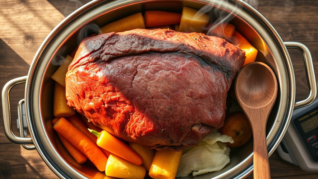 roast beef in oven