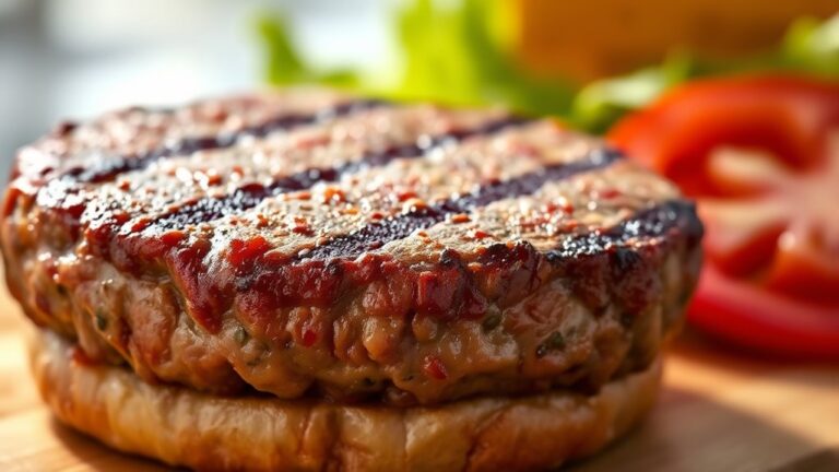 wendy s beef patty calories