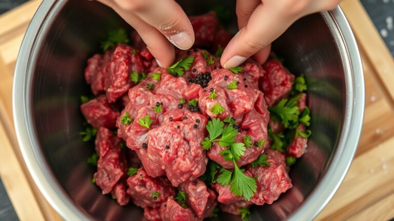 add binder and handle gently