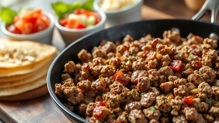 cook beef thoroughly evenly