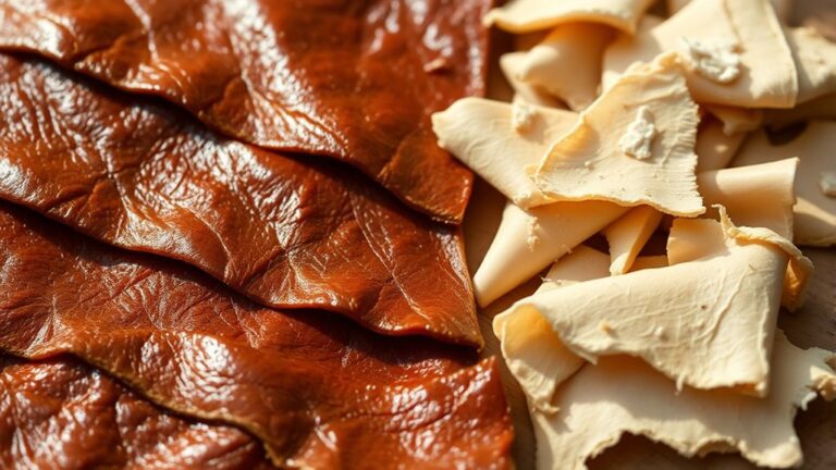 tanning vs dehydration processes